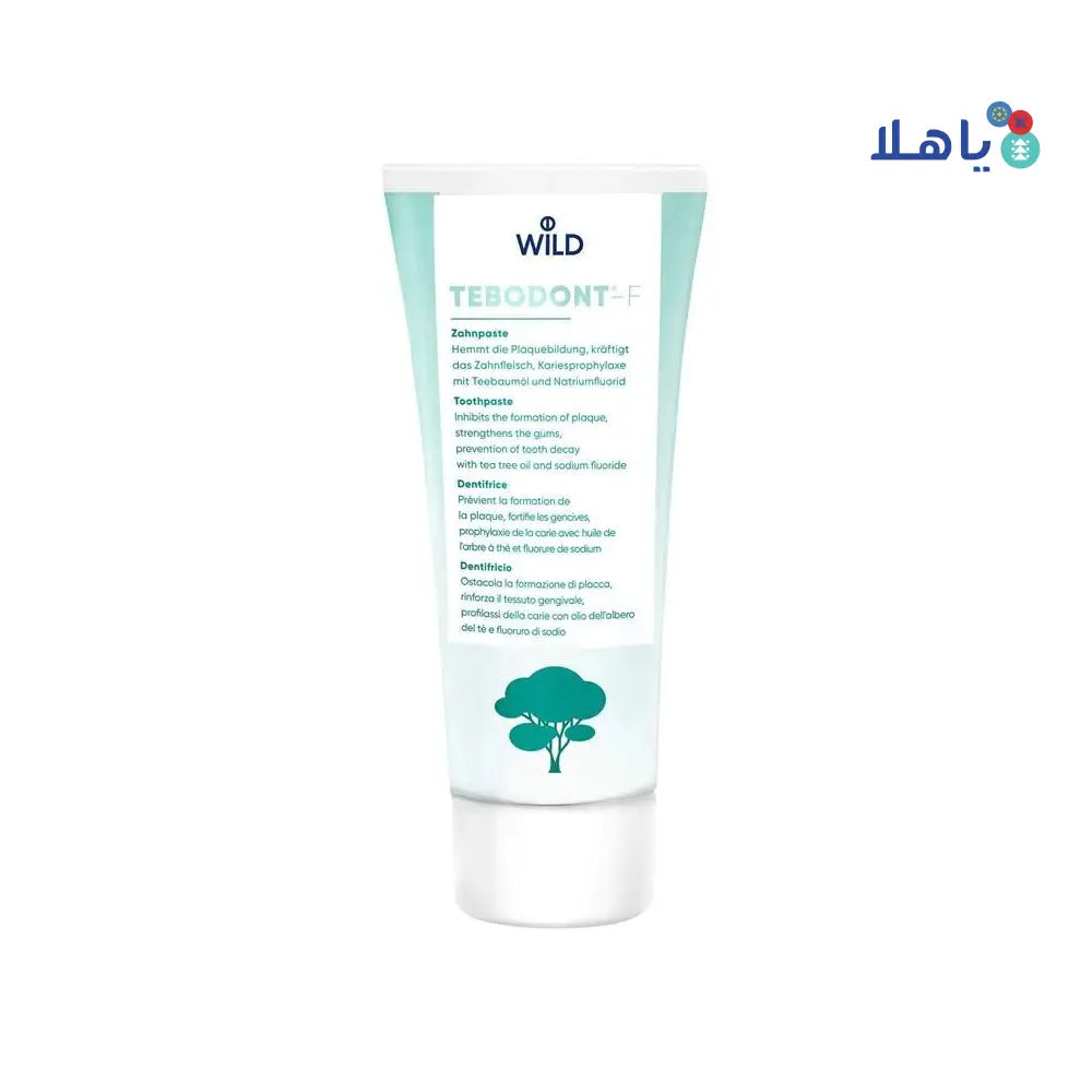 Wild Tebodont-F Toothpaste 75ml