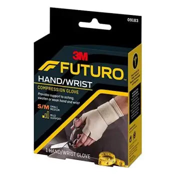 39744-Futuro Hand/Wrist Compression Glove-09183 S/M