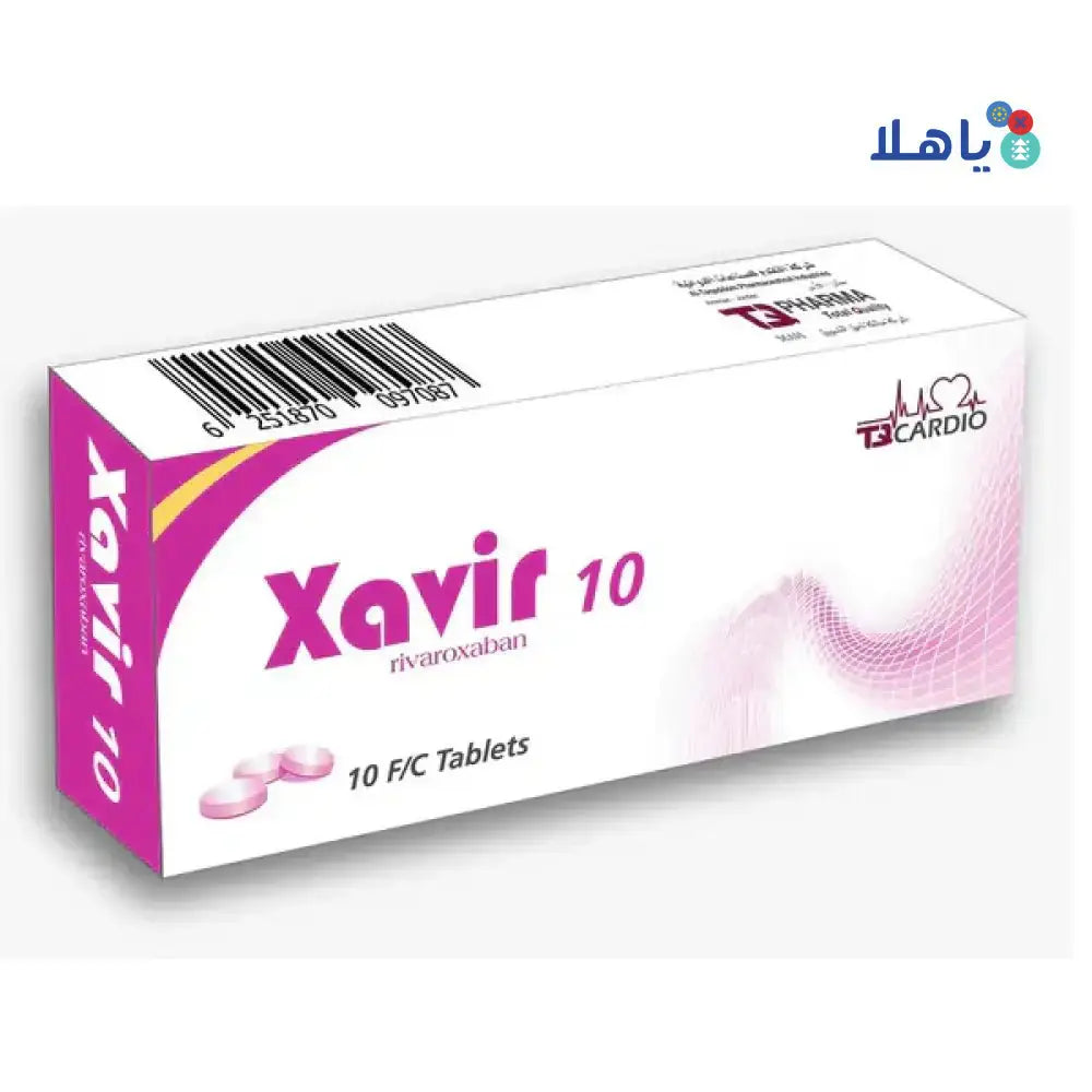 TQ Pharma - Xavir 10mg FC 10Tablets - Pharmazone - 