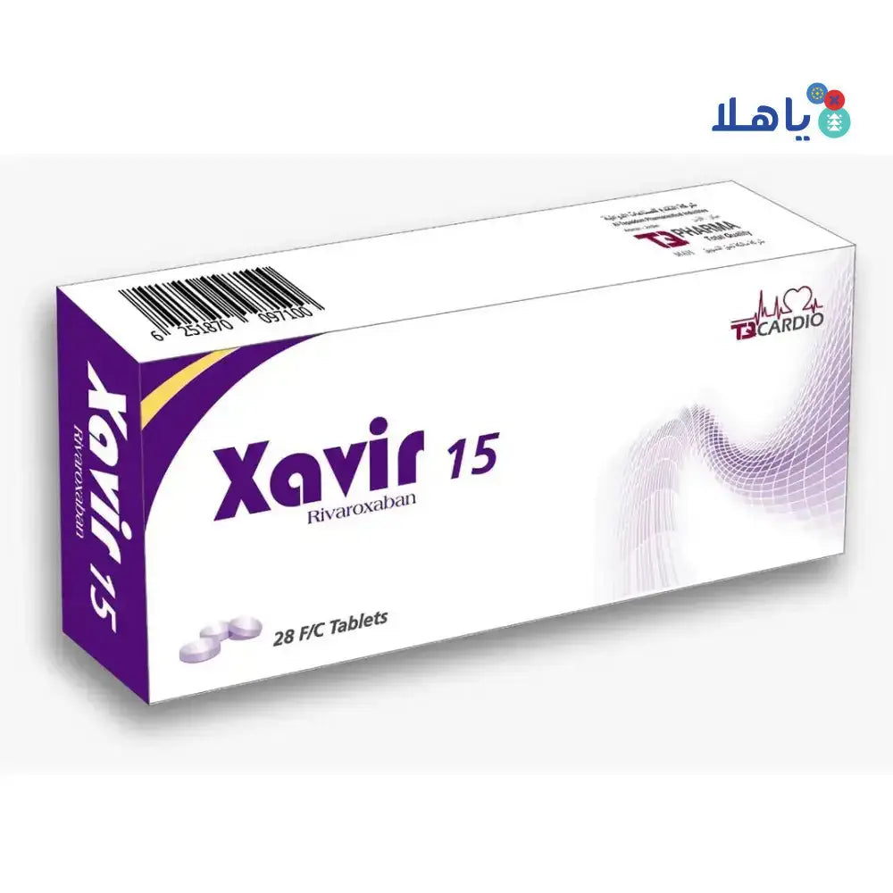 TQ Pharma - Xavir 15mg FC 28Tablets - Pharmazone - 