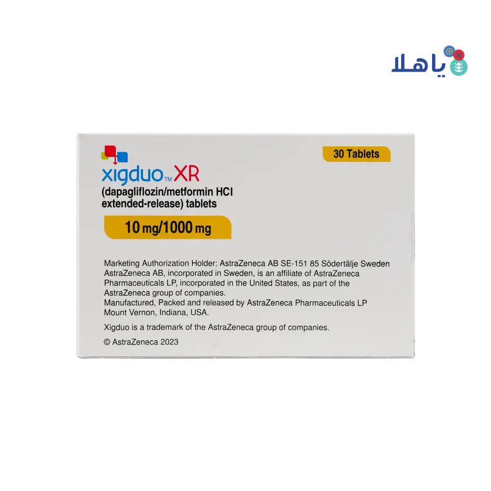 XIGDUO XR 10MG/1000MG 30TAB