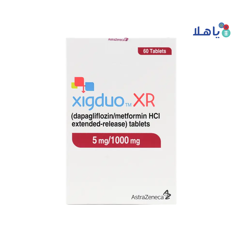 XIGDUO XR 5MG/1000MG 60TAB