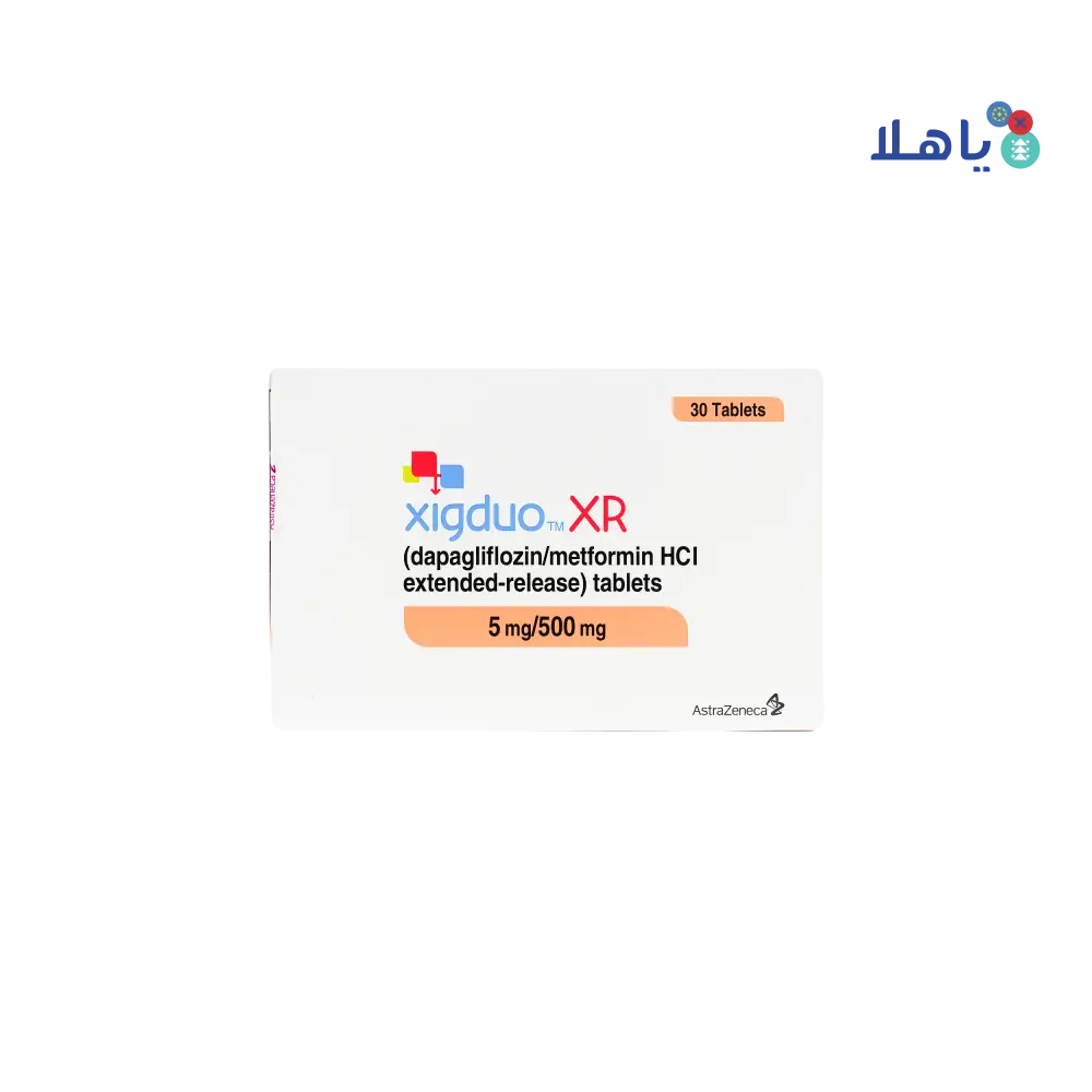 XIGDUO XR 5MG/500MG 30TAB