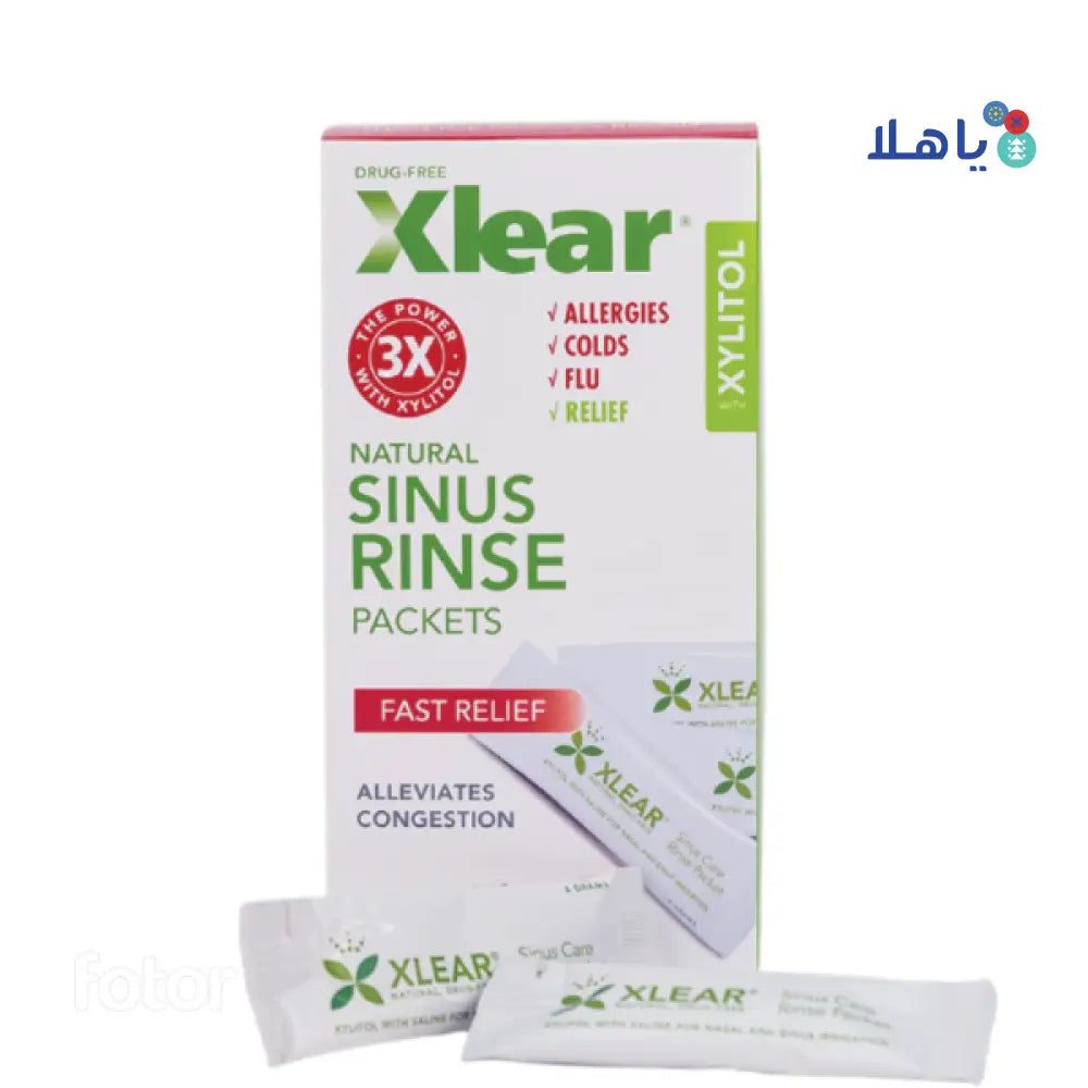 XLEAR NATURAL SINUS RINSE 6GM X 50 PACKETS