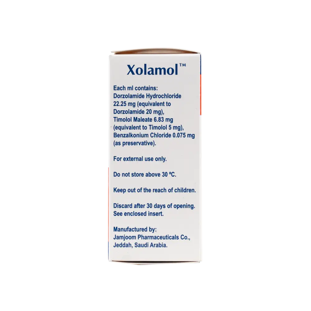 XOLAMOL OPTHALMIC EYE SOLUTION 5ML