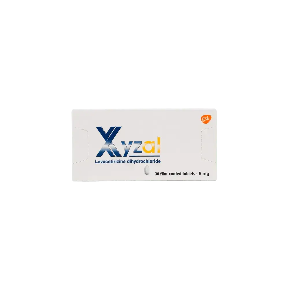 GSK - Xyzal 5Mg 30Tab - Pharmazone - 