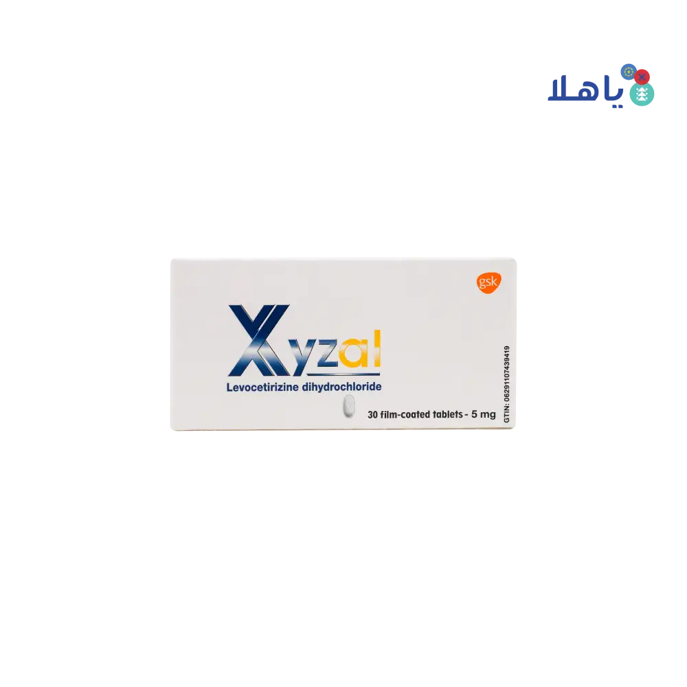 XYZAL 5MG 30TAB