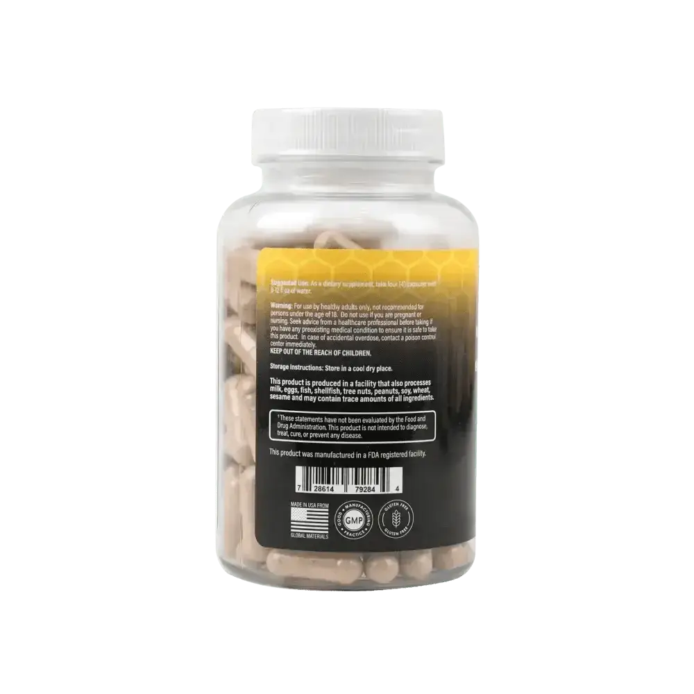 Yerba - Yerba Bee Pollen Propolis & Royal Jelly Complex 120 Capsules - Pharmazone - 