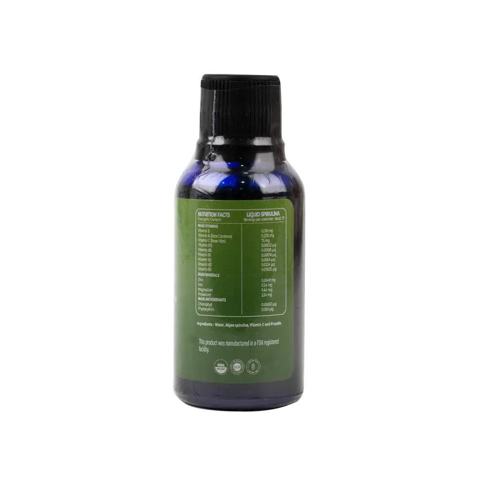 Yerba Immune Blue Liquid Spirulina 30ml