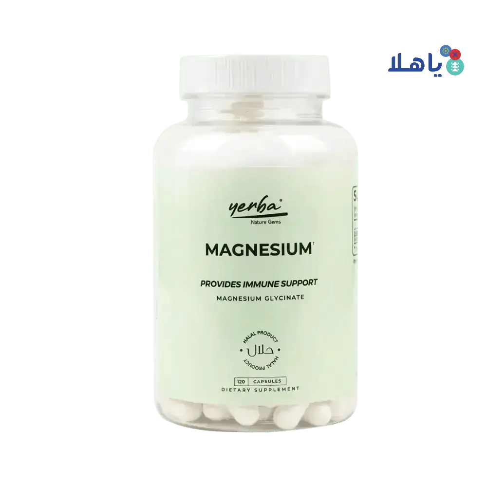 Yerba - Yerba Magnesium Glycinate 120 Capsules - Pharmazone - 