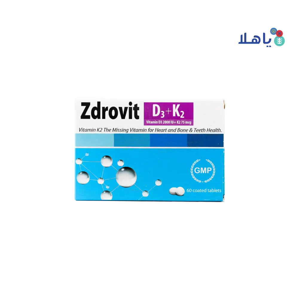 ZDROVIT D3+K2 60TAB