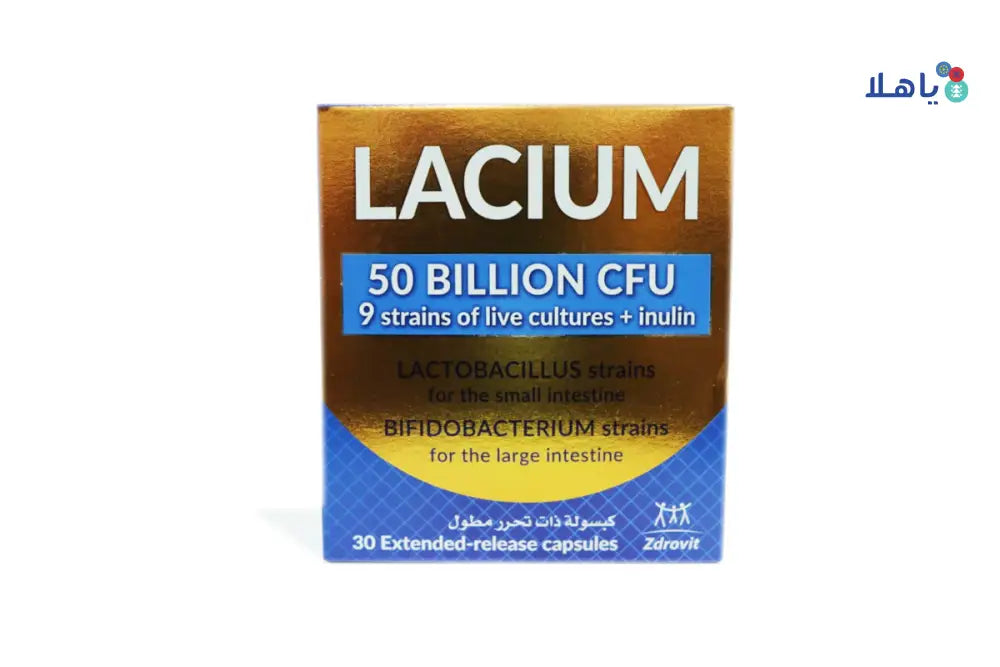 ZDROVIT LACIUM 50 BILLION CFU 30 CAPSULES