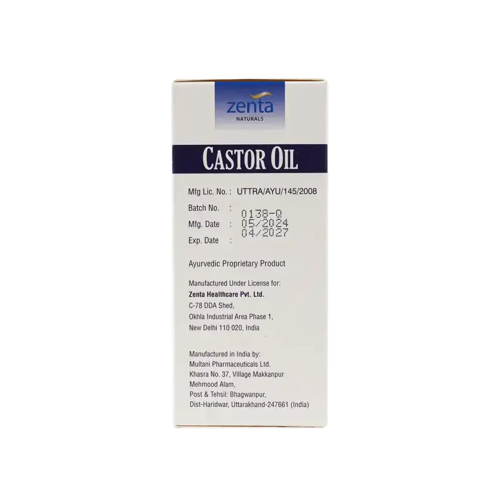 ZENTA - ZENTA CASTOR OIL 100ML - Pharmazone - 