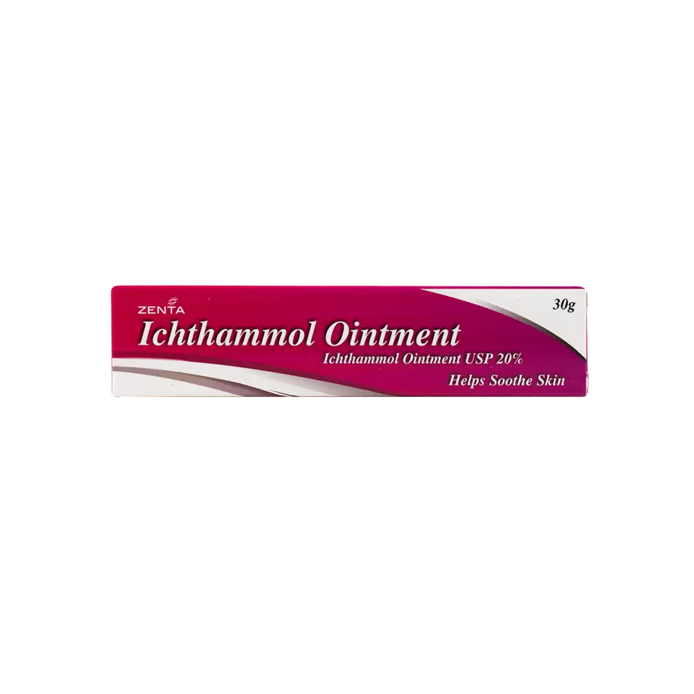 ZENTA ICHTHAMMOL 20% OINTMENT 30G