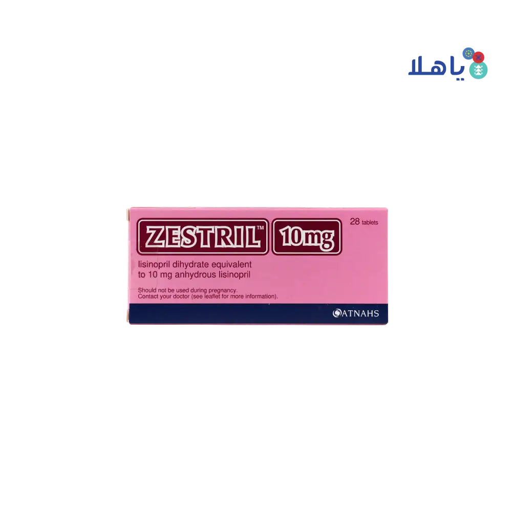 ZESTRIL 10MG 28 TAB