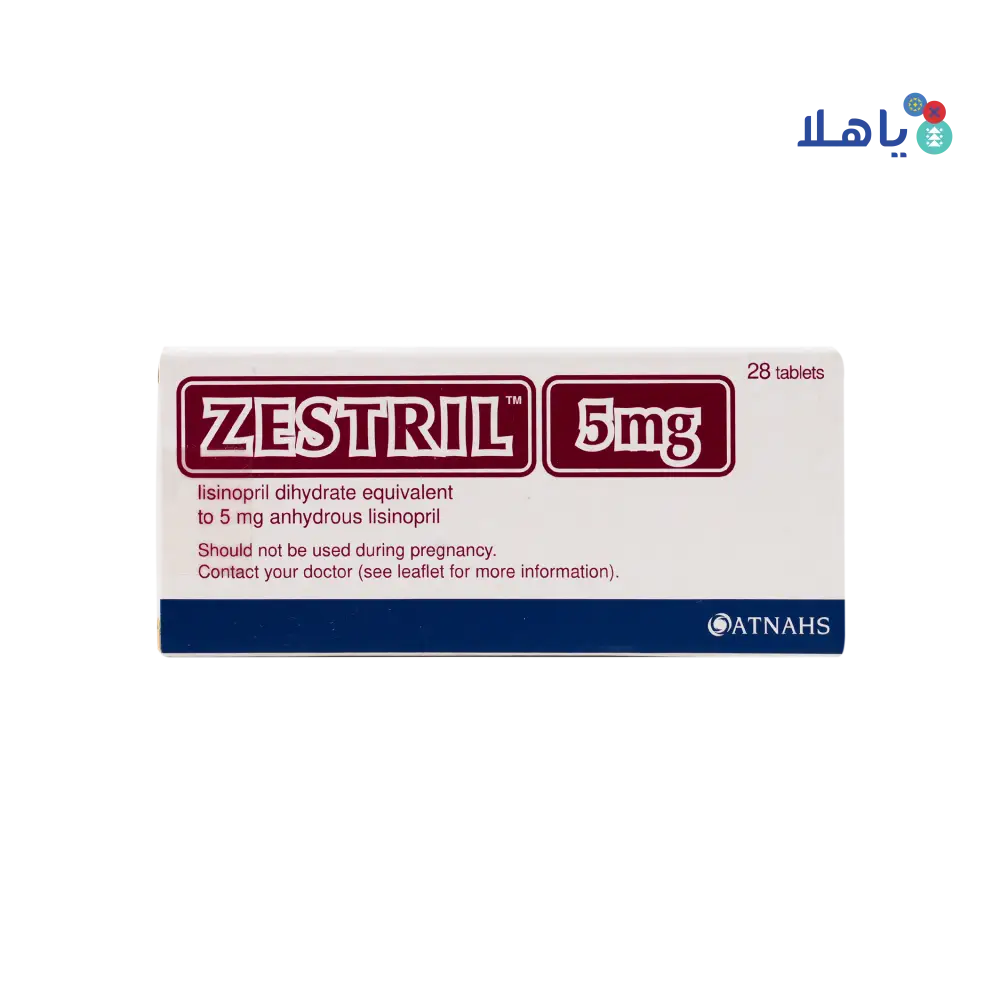 ZESTRIL 5MG 28 TAB