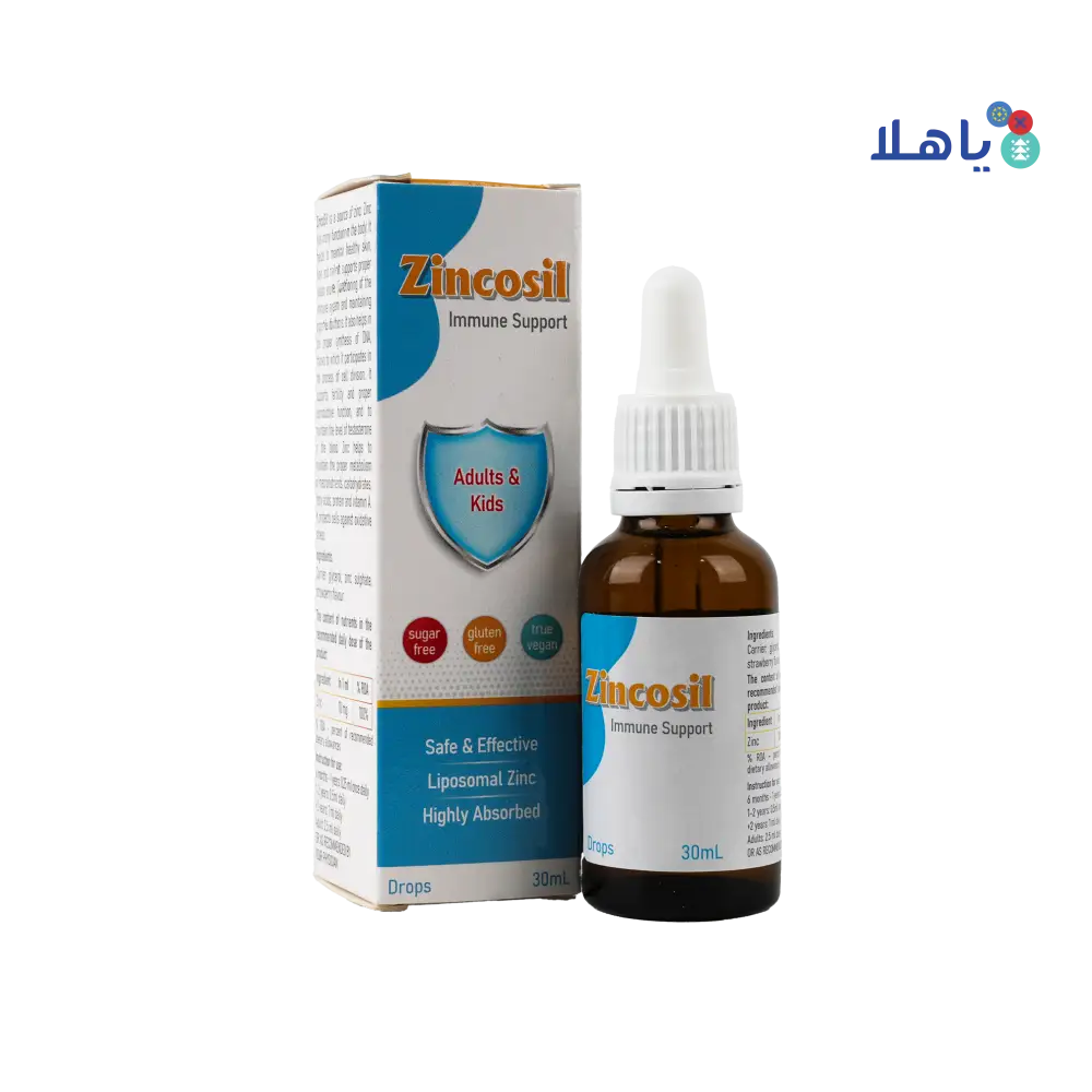 Zincosil Adults & Kids Drops 30ml