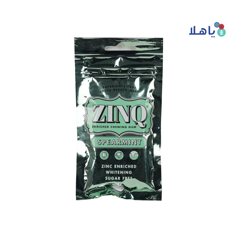 Zinq Spearmint Chewing Gum 22pcs