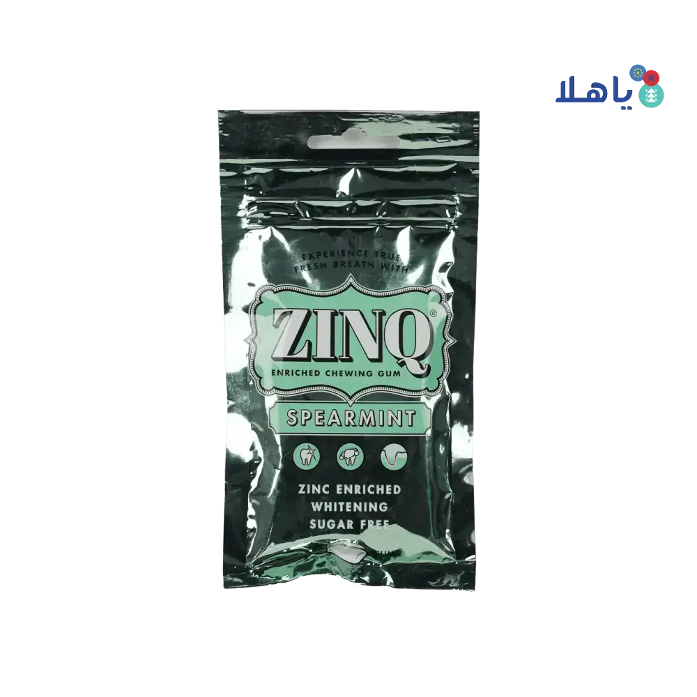 Zinq - Zinq Spearmint Chewing Gum 22pcs - Pharmazone - 