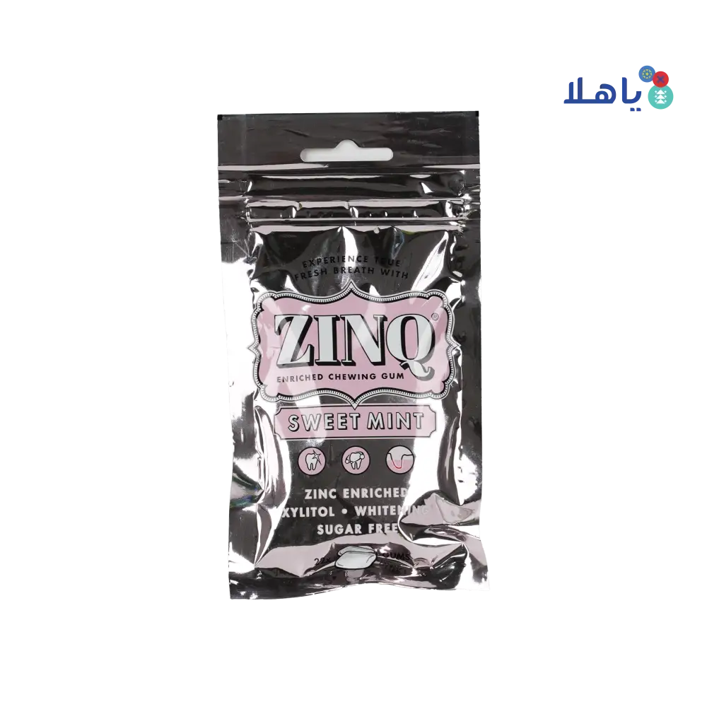 Zinq Sweetmint Chewing Gum 22pcs