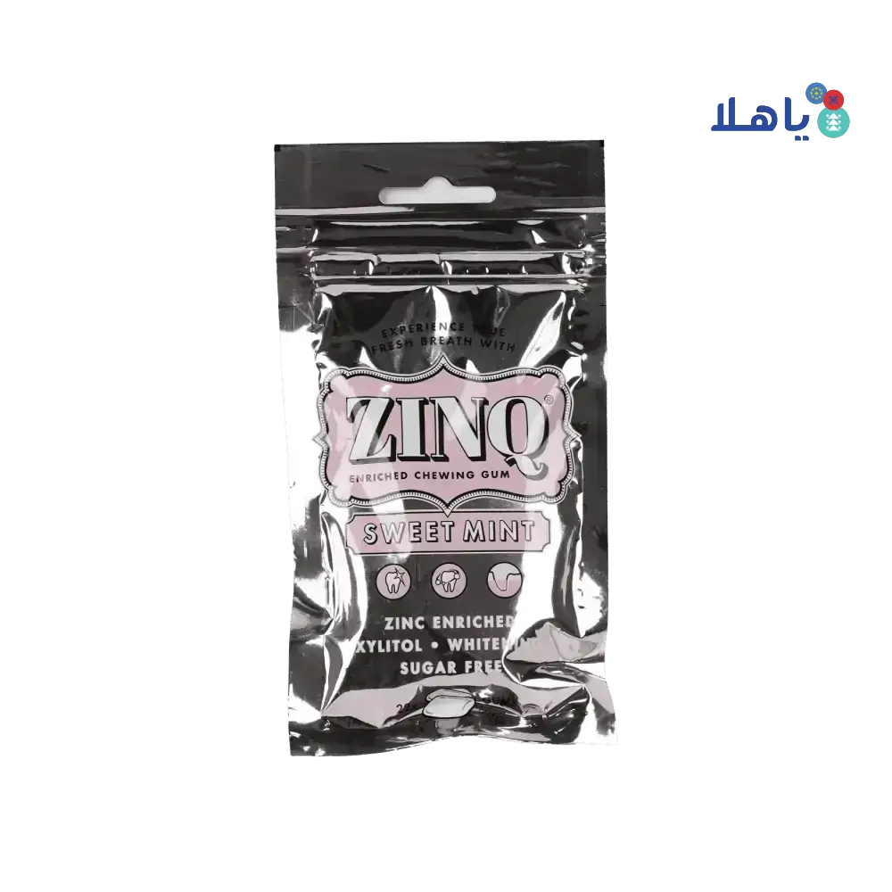 Zinq - Zinq Sweetmint Chewing Gum 22pcs - Pharmazone - 