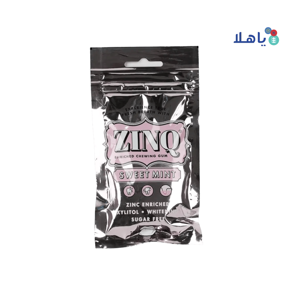 Zinq - Zinq Sweetmint Chewing Gum 22pcs - Pharmazone - 