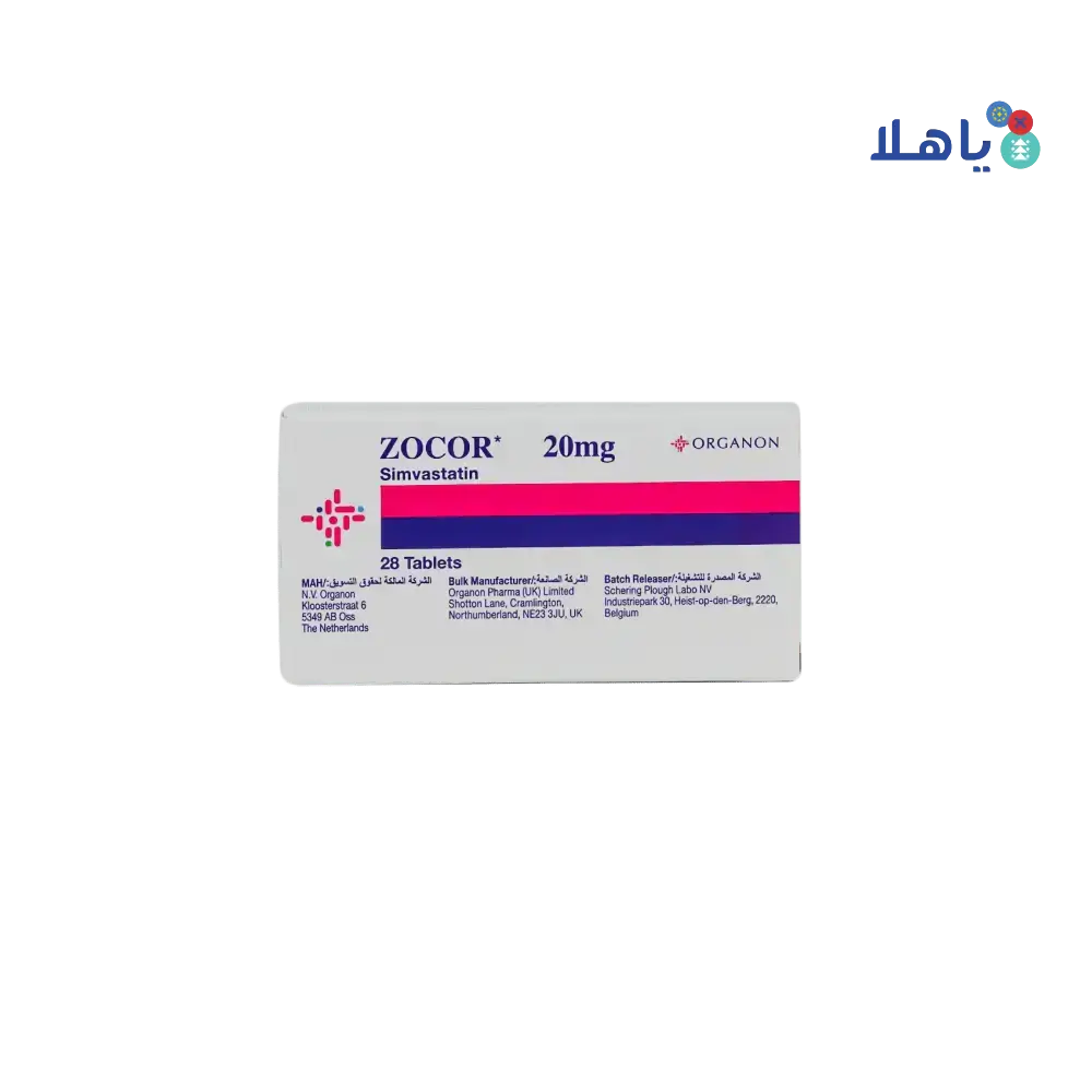 MSD - Zocor 20Mg 28 Tab - Pharmazone - 