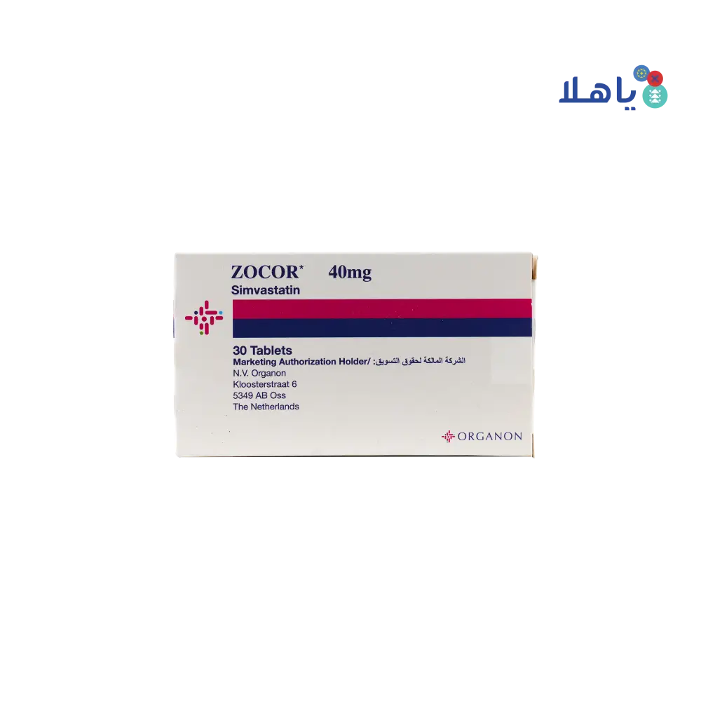 ZOCOR 40MG 30 TAB