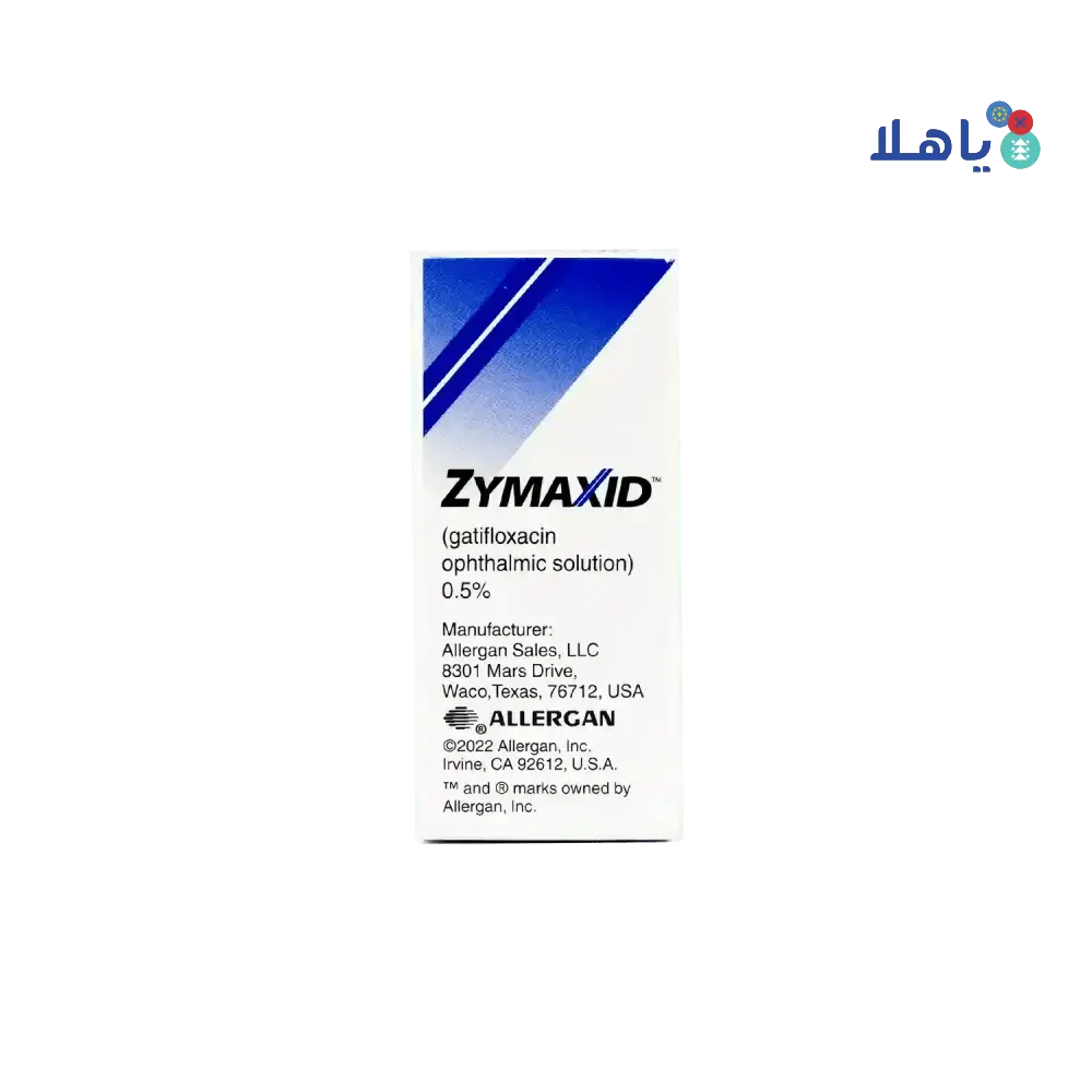 ALLERGAN PHARMACEUTICALS - ZYMAXID EYE DROP 2.5ML - Pharmazone - 