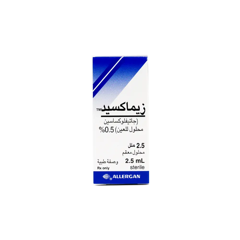 ZYMAXID EYE DROP 2.5ML