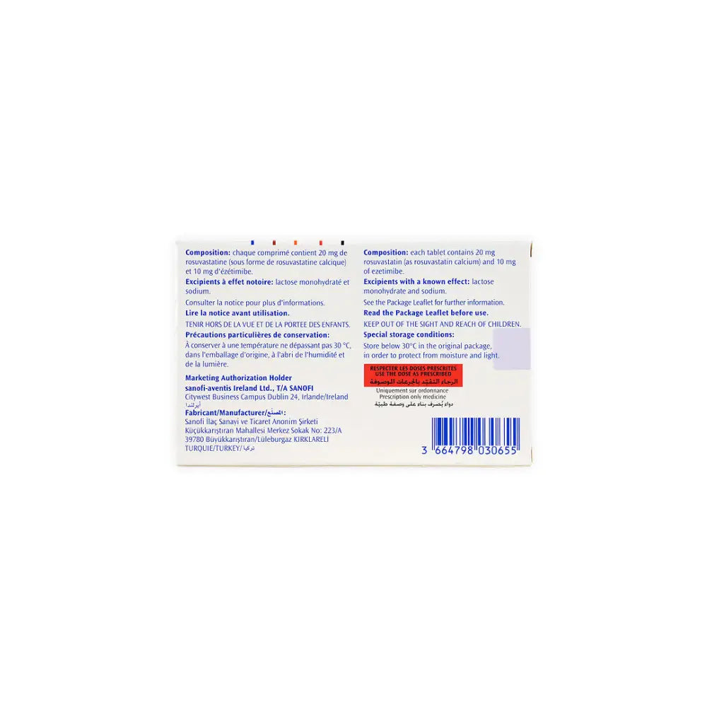 ZYMPASS 20MG/10MG 30 TABLETS