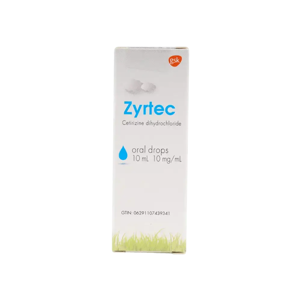 GSK - Zyrtec Oral Drops 10Mg/Ml - Pharmazone - 