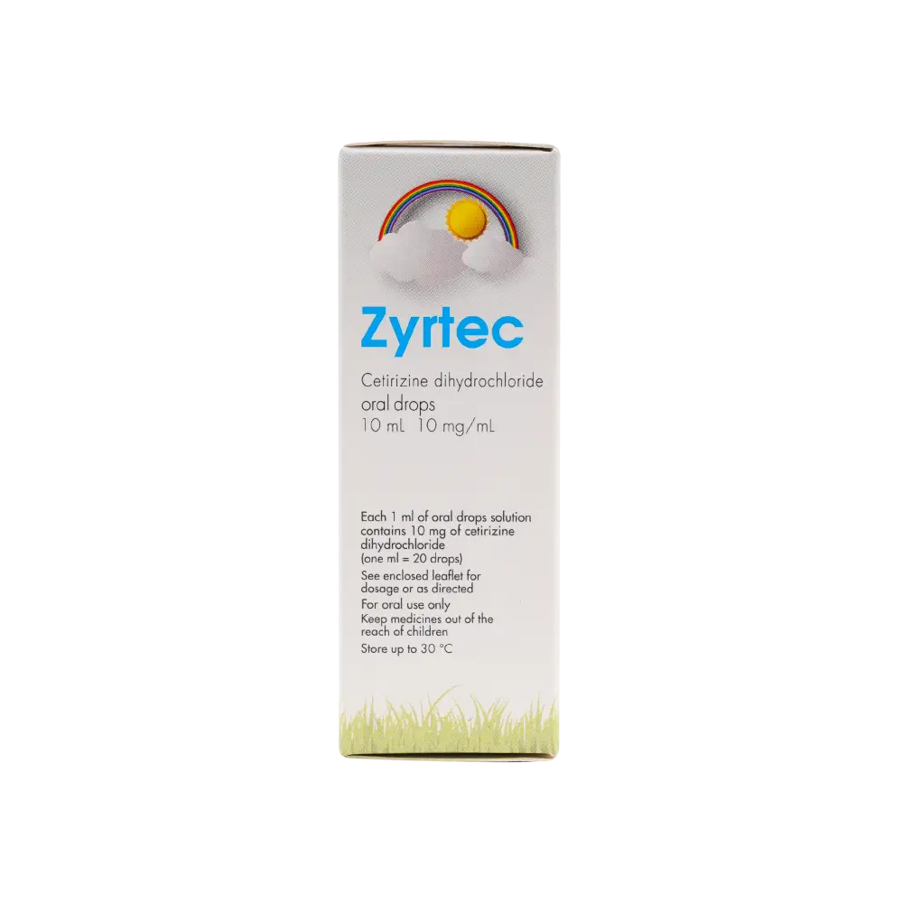 ZYRTEC ORAL DROPS 10MG/ML