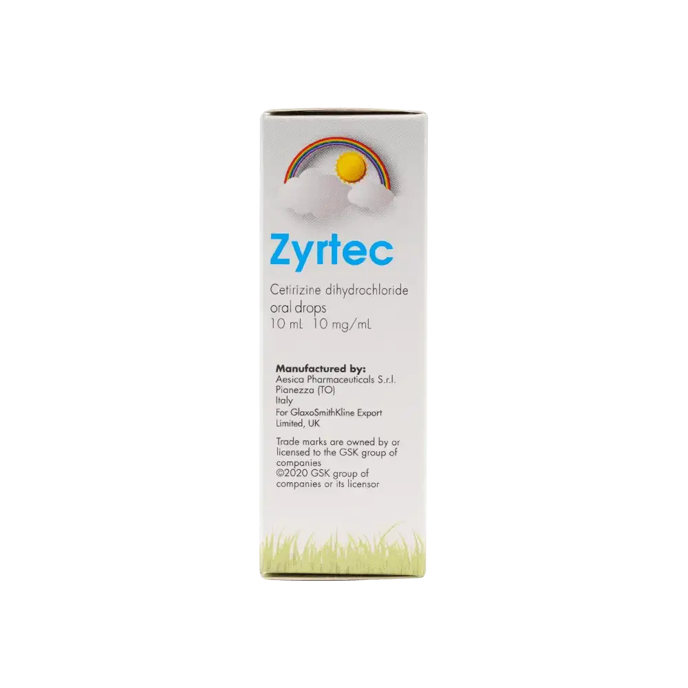 GSK - Zyrtec Oral Drops 10Mg/Ml - Pharmazone - 