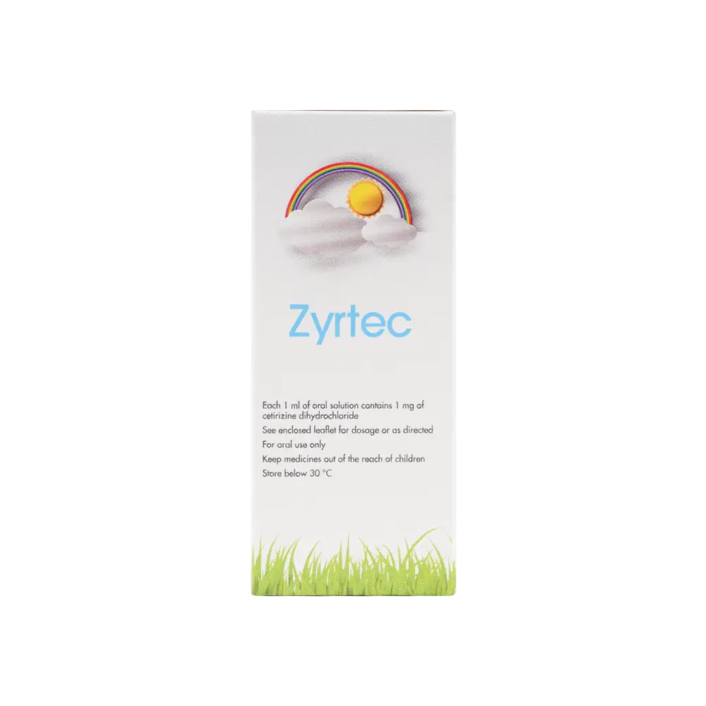 ZYRTEC ORAL SOLUTION 0,1% 75 ML