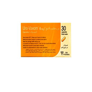 URO-VAXOM 6MG 30CAP