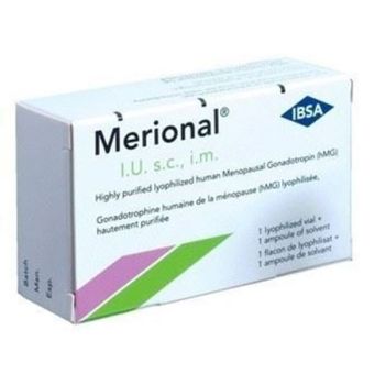 MERIONAL INJ. 150 IU (1+1) 1 PCK