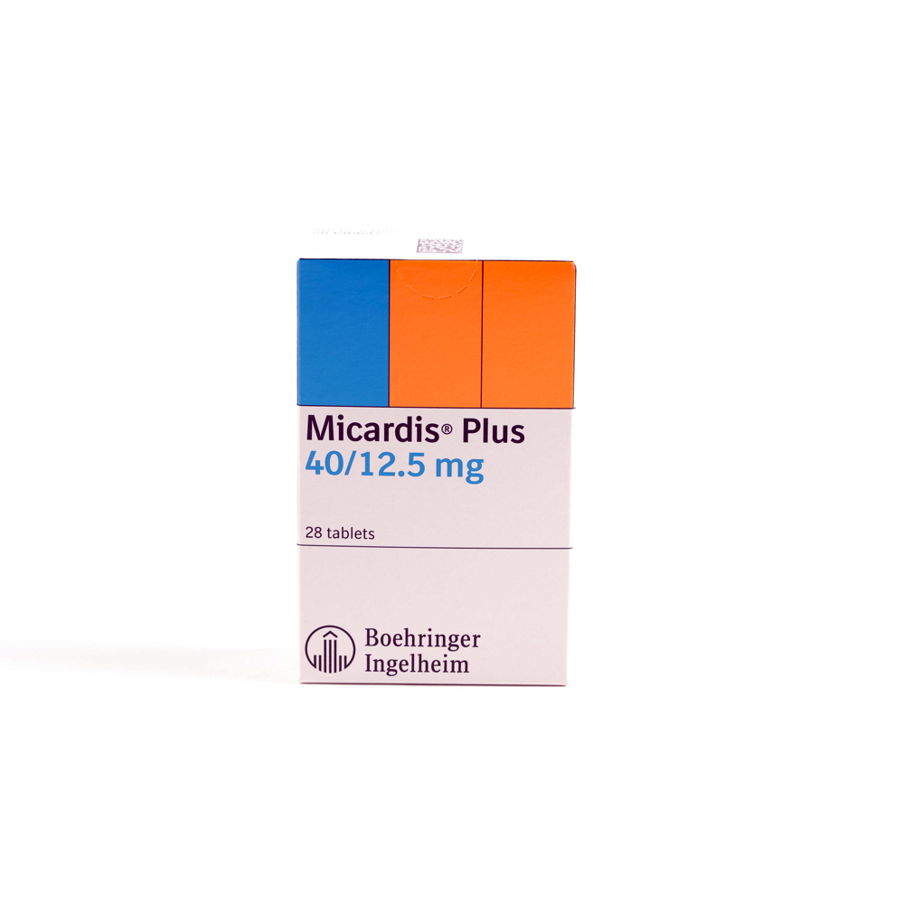 MICARDIS PLUS 40/12.5MG 28 TABLETS – Pharmazone