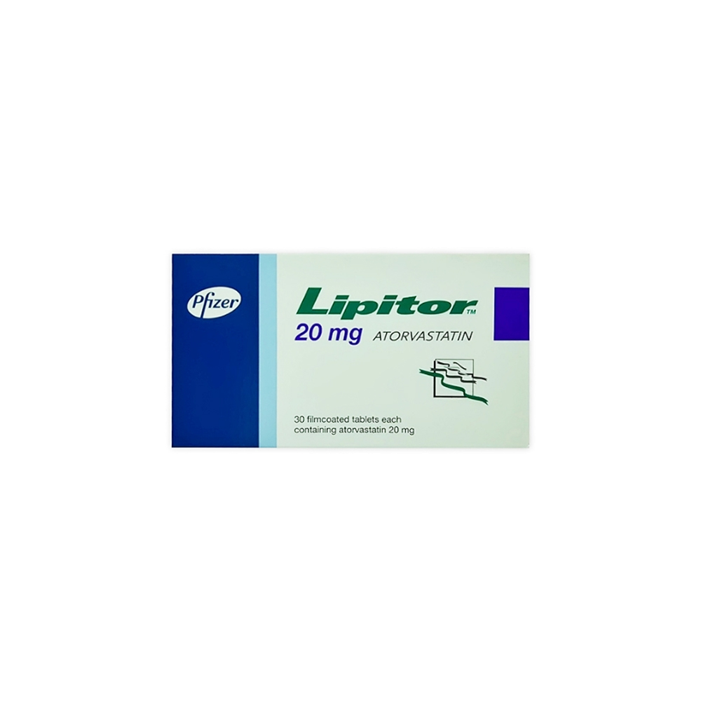 LIPITOR 20MG 30 TABLETS – Pharmazone