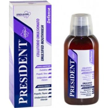 PRESIDENT DEFENSE PURE BREATH EMULSIFIED MOUTHWASH 250ML