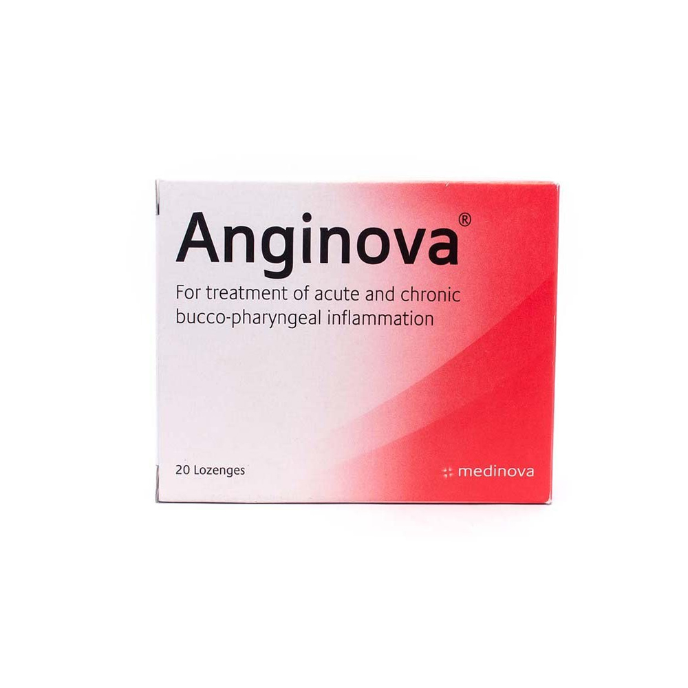 أنجينوفا حبوب مص للبلاعيم - 20 استحلاب