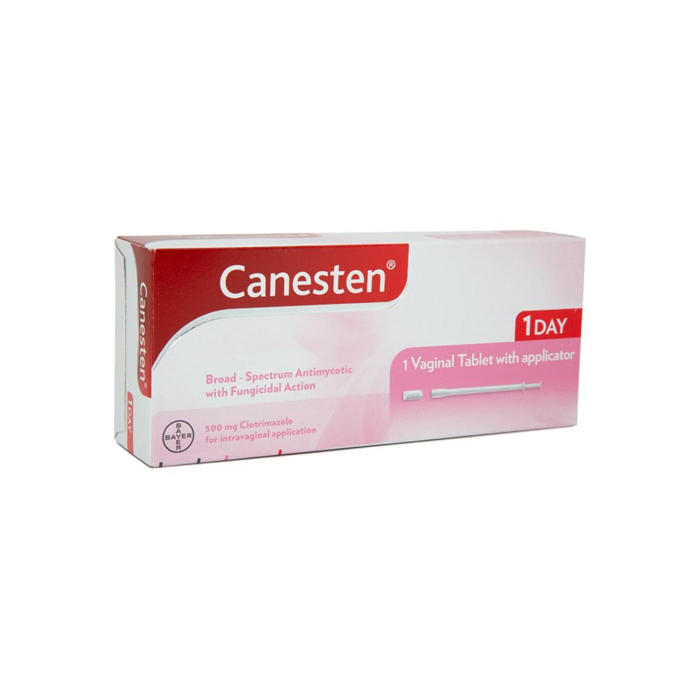 CANESTEN 0.5GM VAGINAL 1 TABLETS