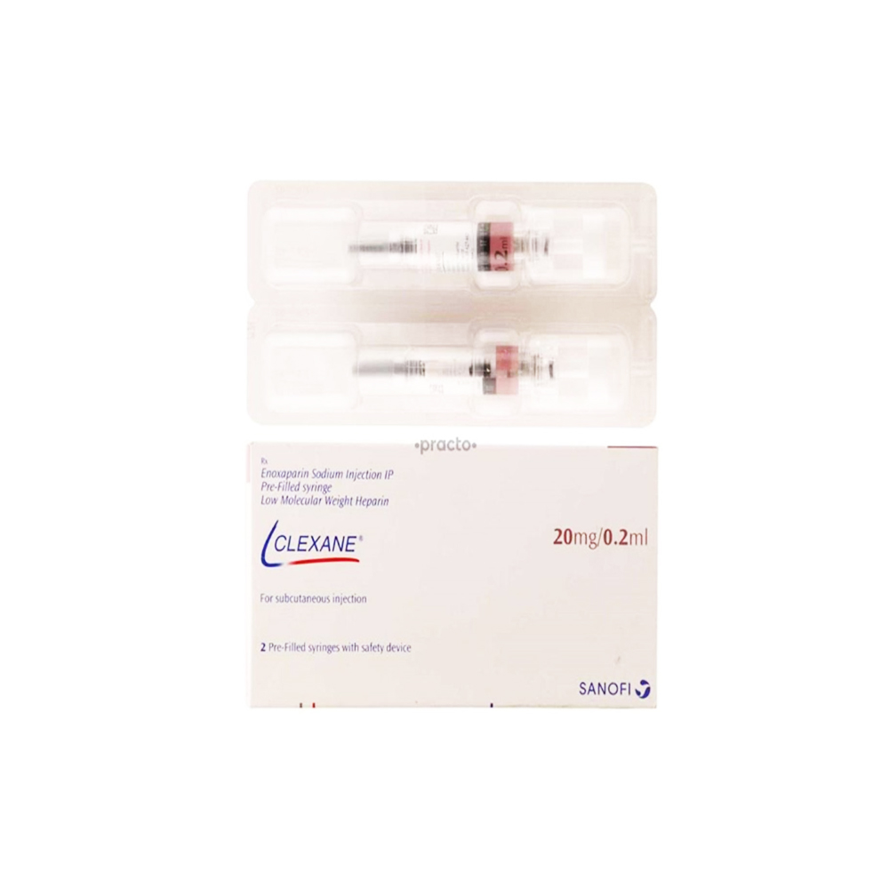 CLEXANE 20MG/0.2ML 2 SYRINGE