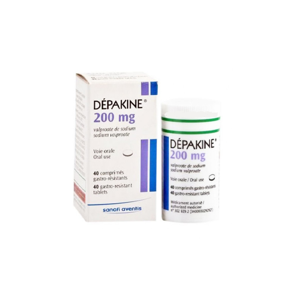 DEPAKINE 200MG 40 TAB