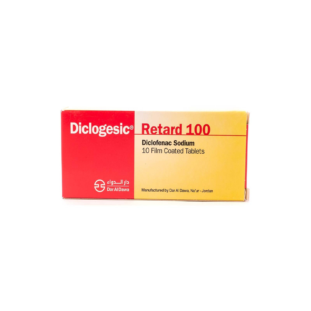 DICLOGESIC RETARD 100MG 10 TABLETS – Pharmazone
