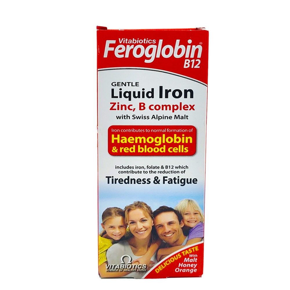 VITABIOTICS FEROGLOBIN B12 LIQUID 200 ML