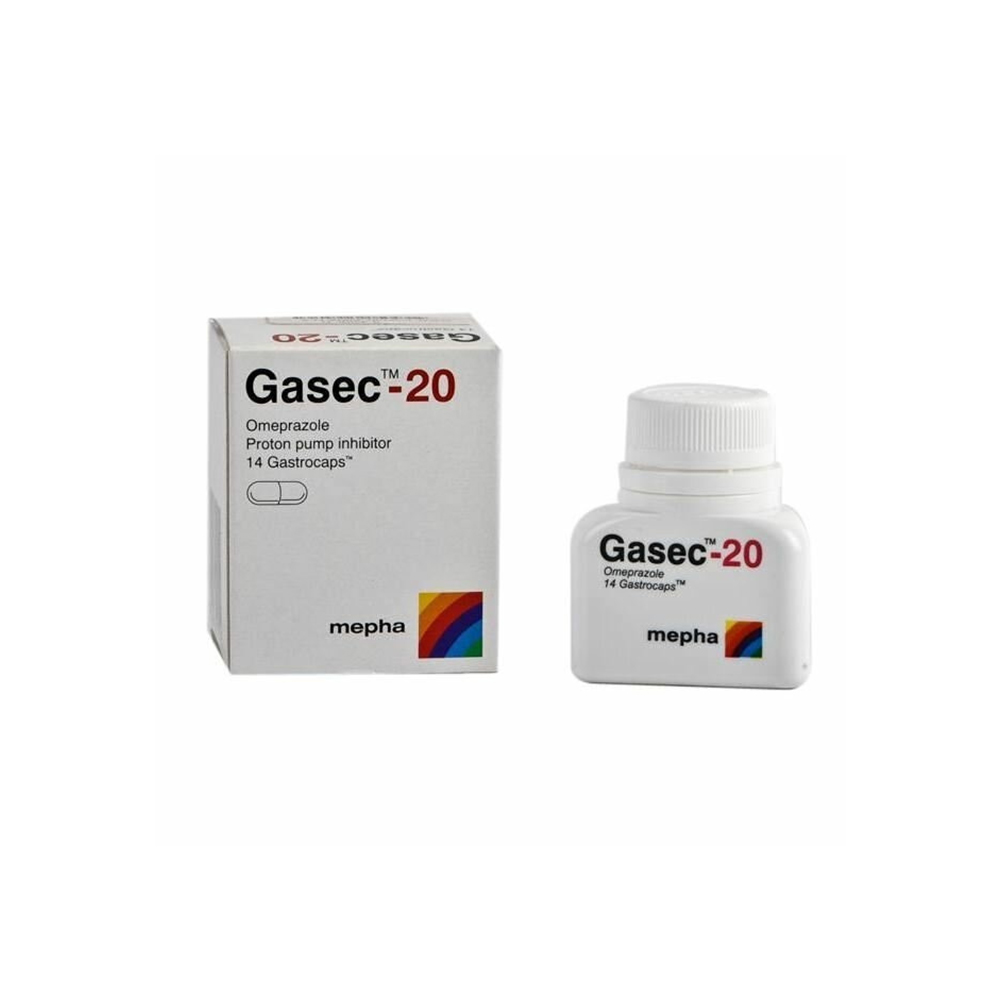 GASEC 20MG 14 CAP – Pharmazone