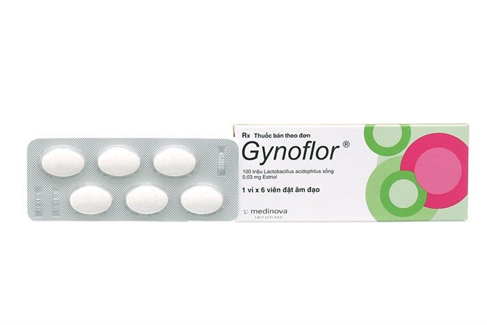 GYNOFLOR VAGINAL 6 TAB