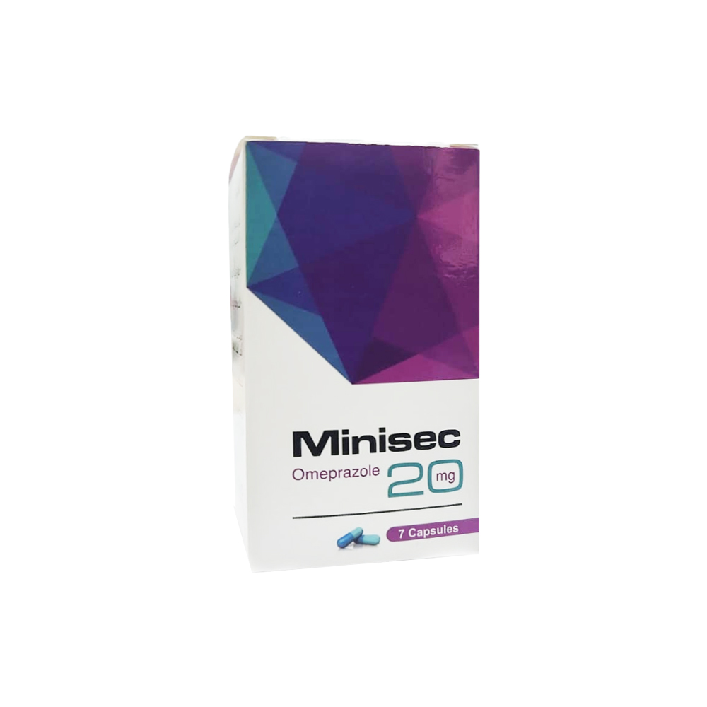 MINISEC 20MG 7 CAP – Pharmazone