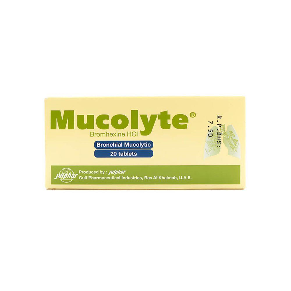 MUCOLYTE 8MG 20 TAB